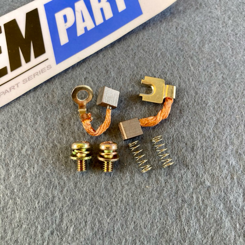 Arang areng Dinamo starter Carbon brush coolboster F1zr Fizr Alfa Force 1 vega crypton Jupiter Z MX 