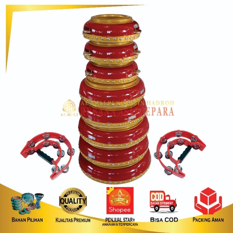 PROMO Rebana Qosidah Lasqi Berkualitas Jepara Fullset