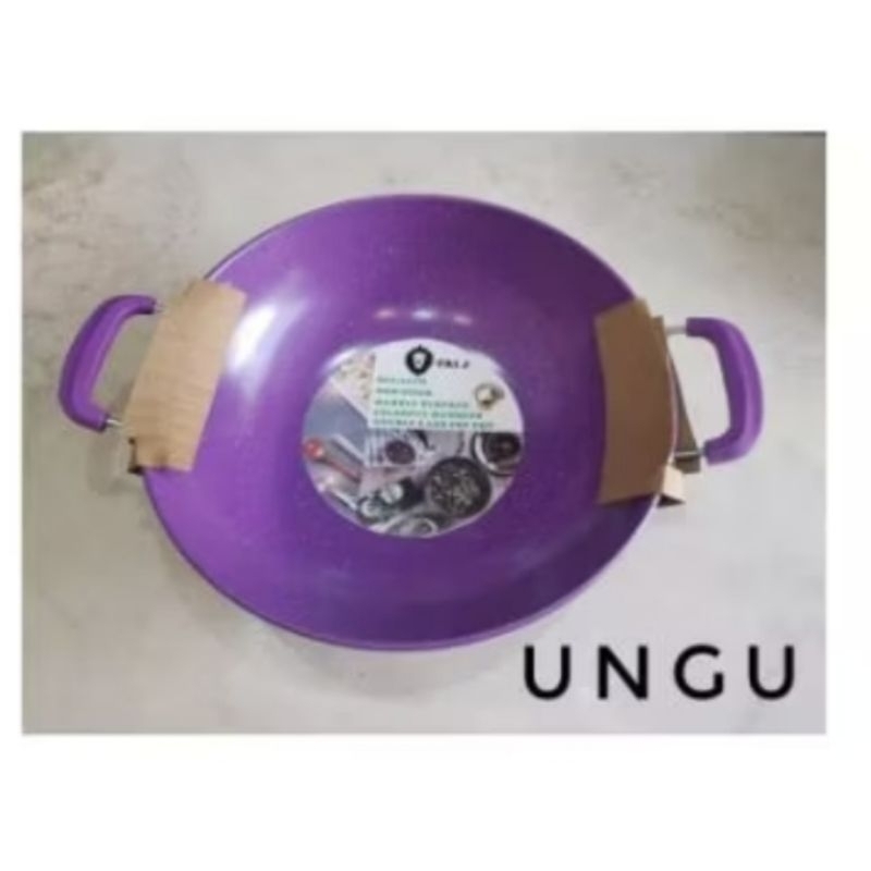 Kuali Wajan Enamel /kuaida Warna  anti Lengket