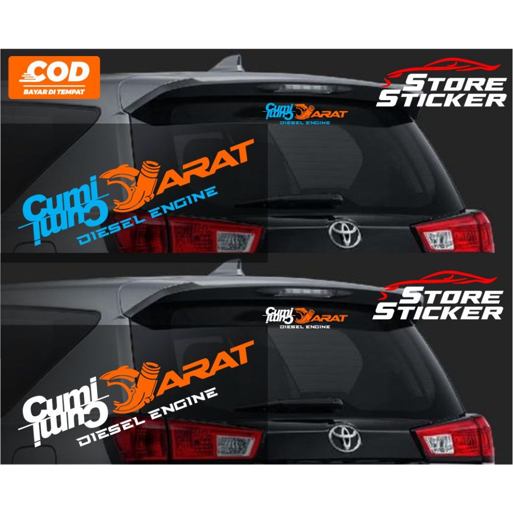 

Jual Stiker Cumi Darat Diesel Engine Mobil Stiker Cutting kaca Mobil