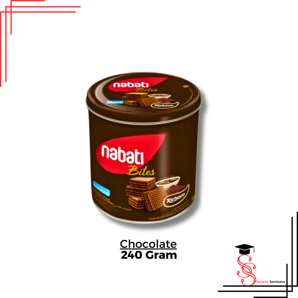 

Nabati Richoco Wafer Chocolate - 1 Kaleng