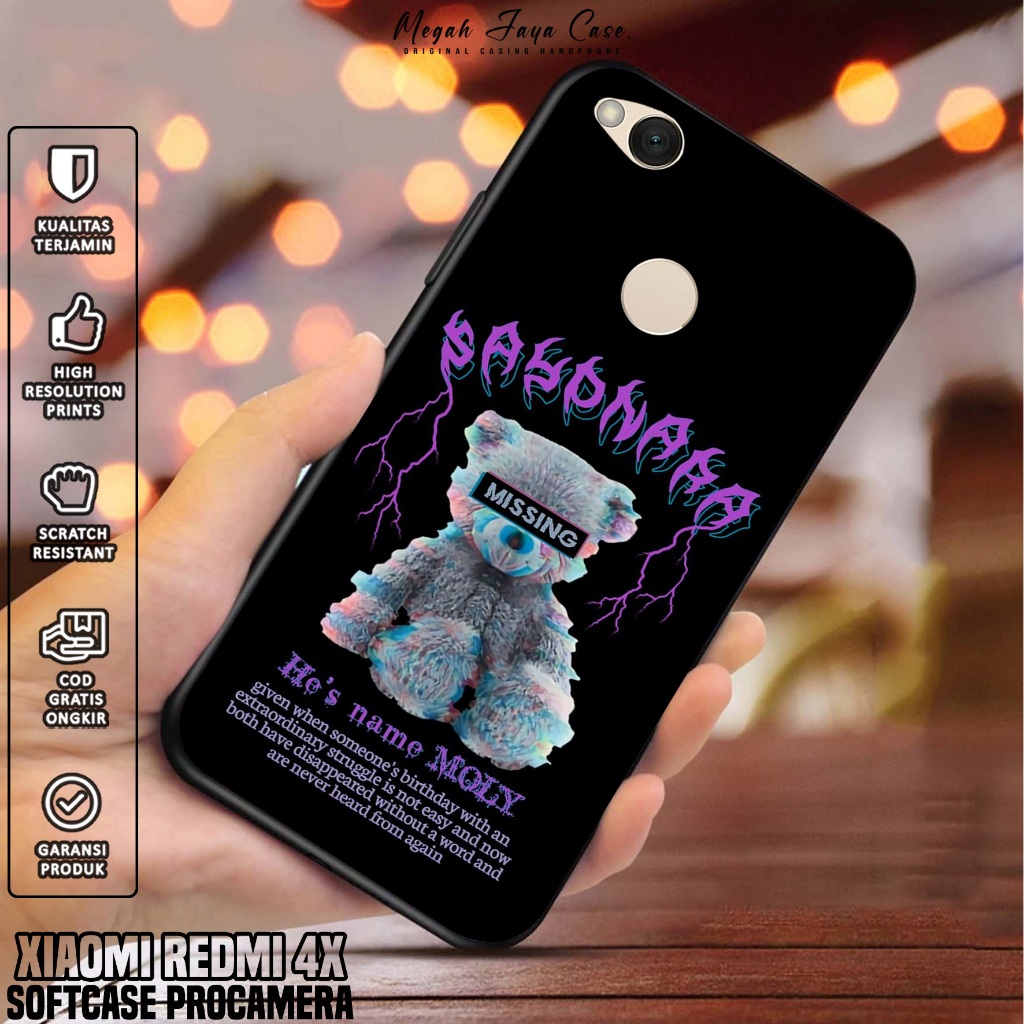 Softcase Xiaomi Redmi 4X - Case Hp Xiaomi Redmi 4X Motif BNKA - Silikon Hp Xiaomi Redmi 4X - Casing 