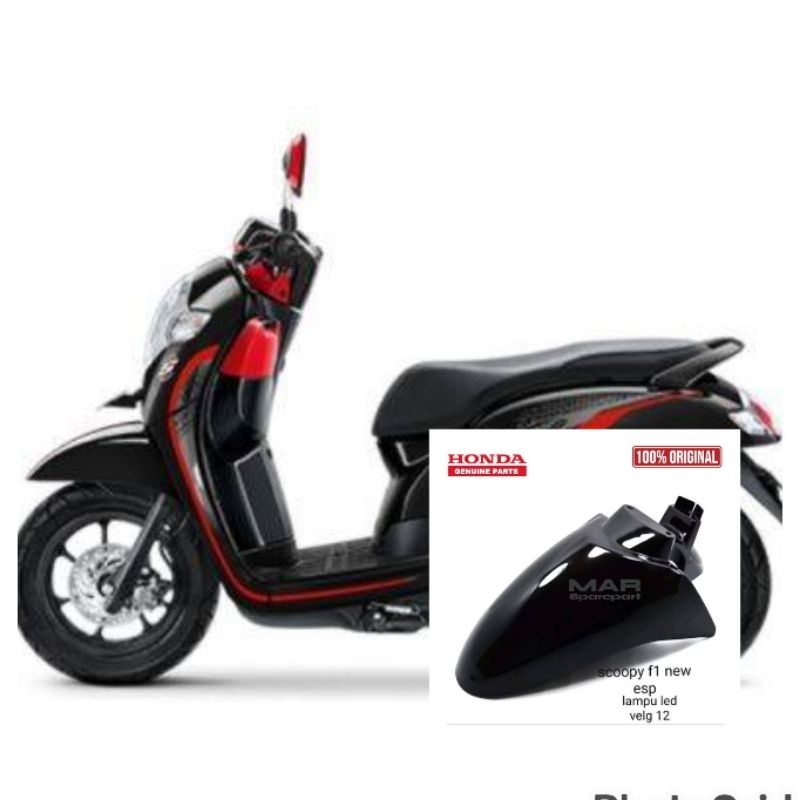 Spakbor Depan Original Honda Scoopy Led tahun 2017-2019 61100K16900ZR