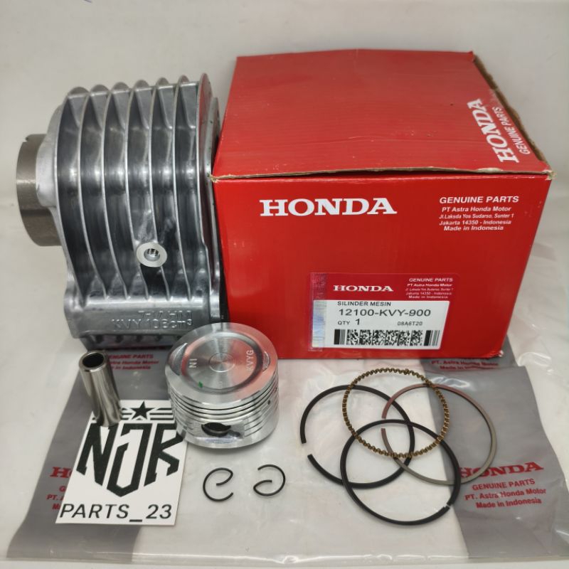 BLOK SEHER ASSY KVY CYLINDER HEAD HONDA BEAT SPACY SCOOPY KARBU ORI