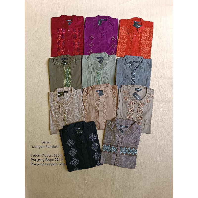 GHULISTAN14 KOKO LA SHAKKA DEWASA SIZE L/KOKO LA SHAKKA LENGAN PANJANG L