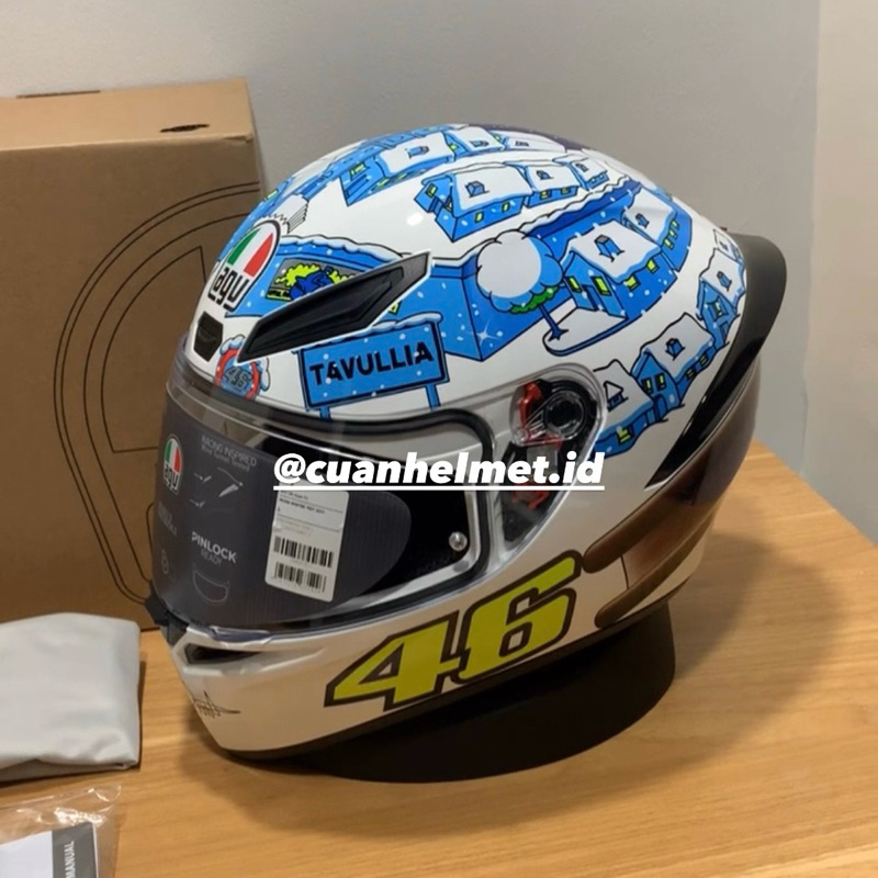 AGV K1 S Rossi Wintertest 2017 “Tavullia” BRAND NEW size M