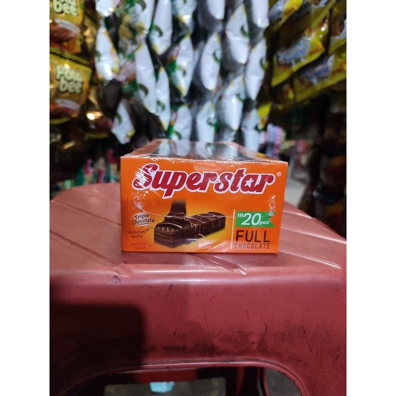 

Lezatoz_Genz Superstar Full Chocolate 1 Box Isi 20Pcs