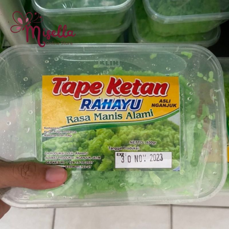 

Tape Ketan Berat 400 Gram