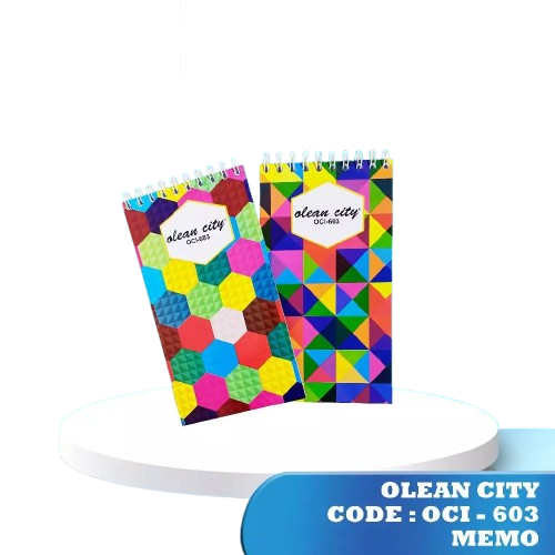 

OCI Memo Pad Spiral 603 Tanggung / Memo Pad Spiral Tanggung