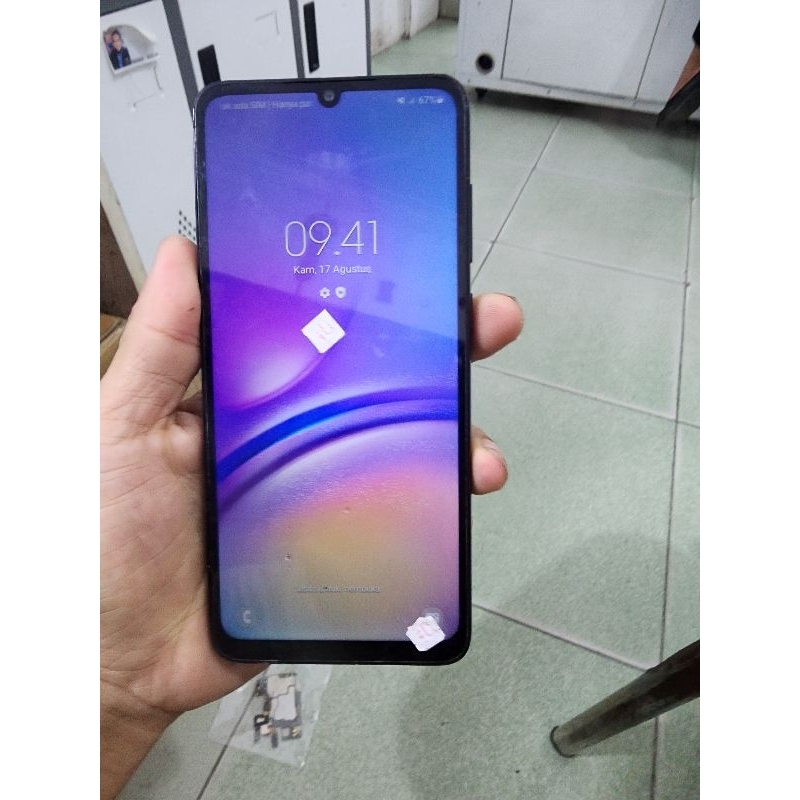 lcd frame Samsung a05 original copotan 100% lcd frame Samsung a05 asli original cabutan