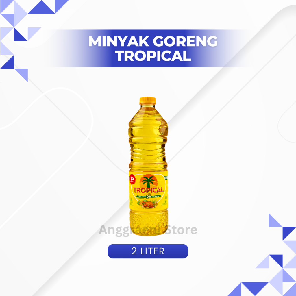 

MINYAK GORENG TROPICAL 2 LITER - 1 LITER / MINYAK GORENG MURAH