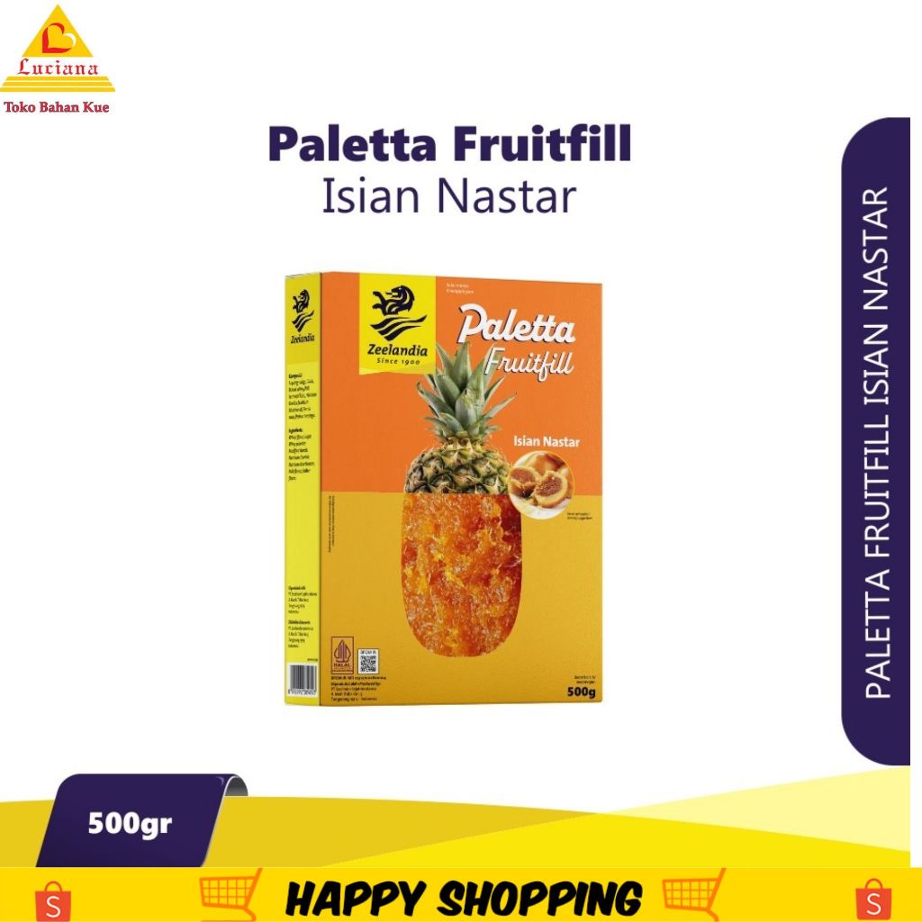 

Zeelandia Paletta Nanas Uk 500GR / Selai nanas/ Isian Nastar