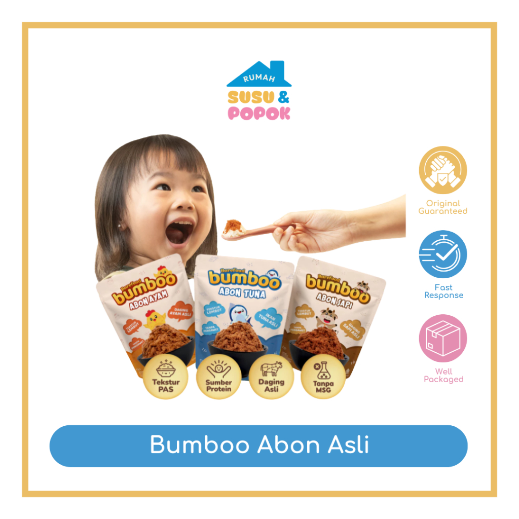 

Bumboo Abon Asli untuk Si Kecil 75-90gr