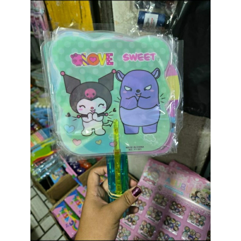 {1 lusin} kipas periwit karakter kipas anak lucu