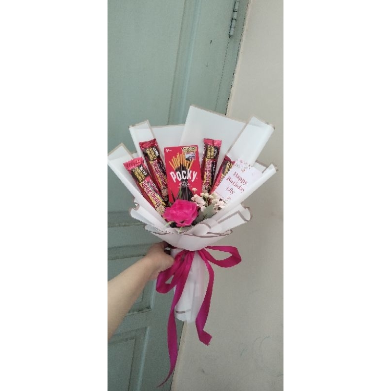 

Buket Beng-beng plus Pocky