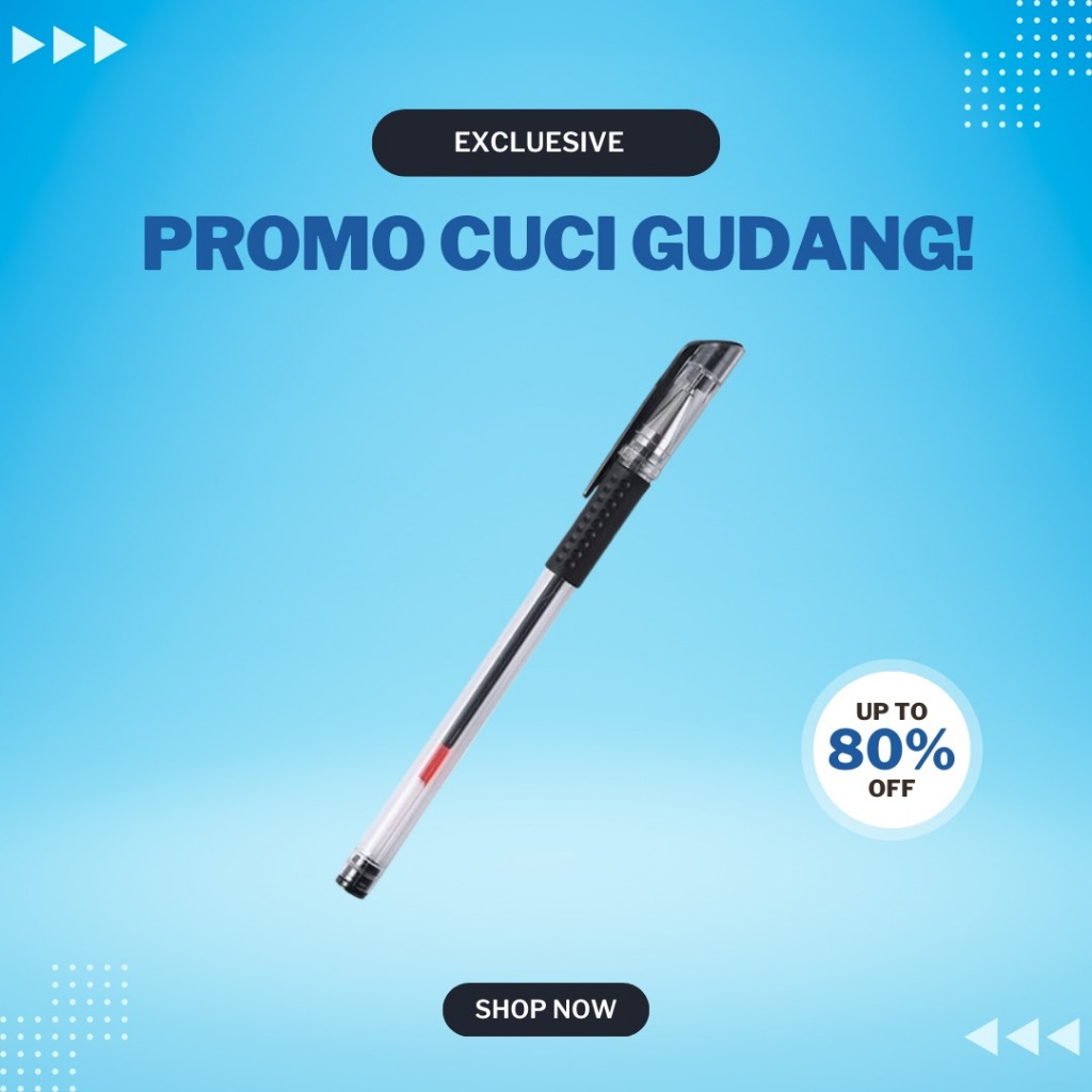 

(PROMO CUCI GUDANG) PULPEN GEL