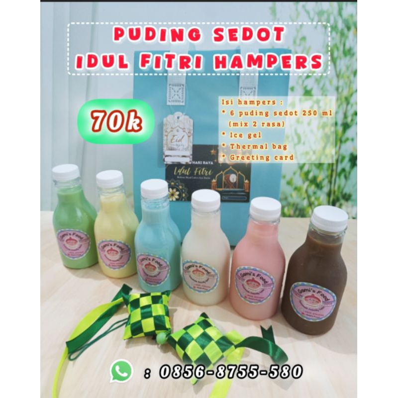 

MURAH! Hampers Lebaran/Idul Fitri - Puding Sedot Botol Silky Puding Jelly Pudot Murah Enak Ready To Eat Homemade Siap Makan (Hampers Ulang Tahun, Natal, Idul Fitri, Imlek, Paskah, Lebaran/Eid Mubarak, Anniversary)