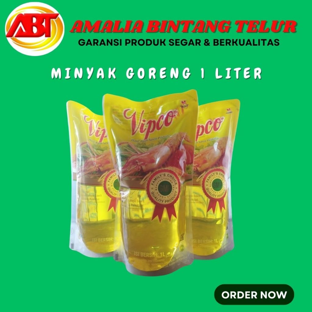 

ABT - Minyak Goreng Vipco 1 Liter