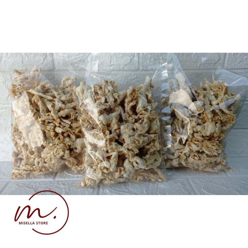 

Keripik Ceker Tanpa Tulang Berat 200 Gram