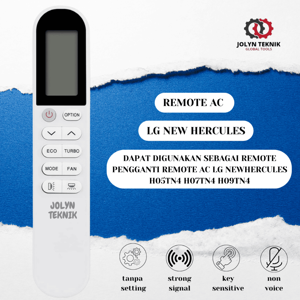 REMOTE AC LG HERCULES NEW H05TN4 H07TN4 H09TN4 REMOTE AC SPLIT LG