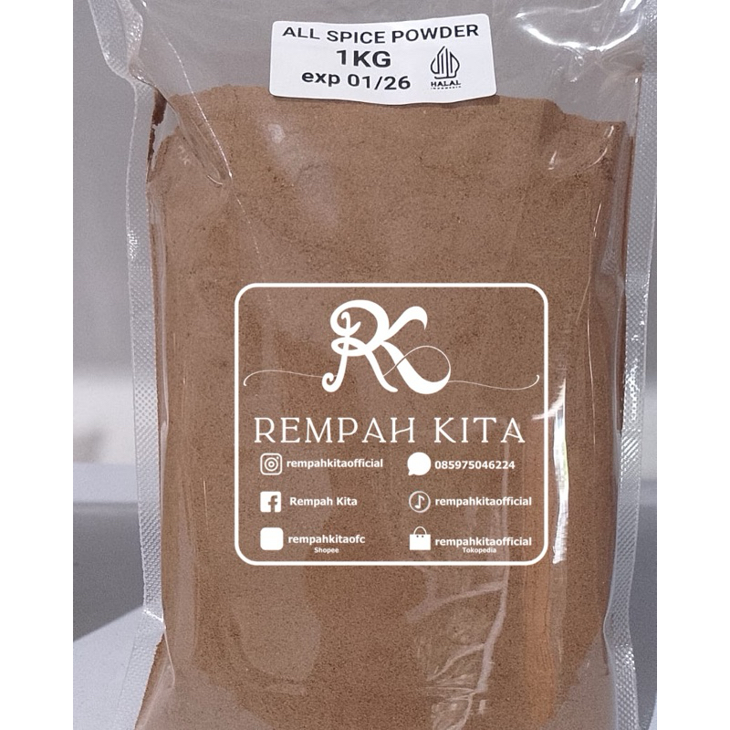 

ALL SPICE POWDER | REMPAH KITA OFFICIAL