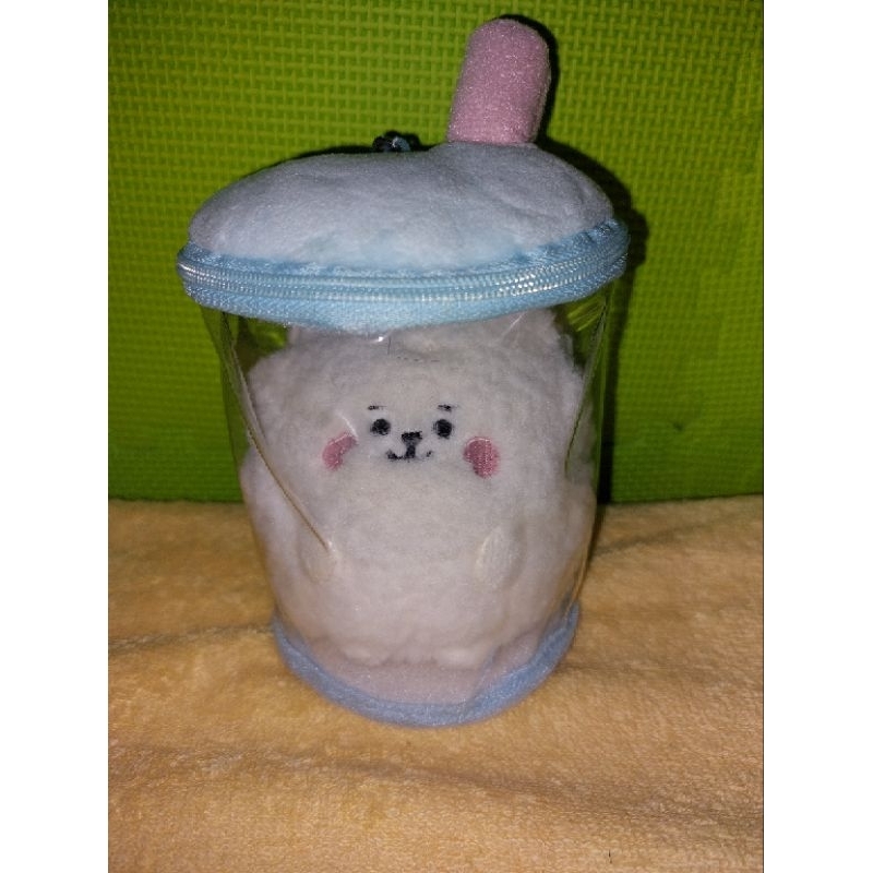 Bagcharm mascot BT21 RJ Bubble Tea pongpong bts jin