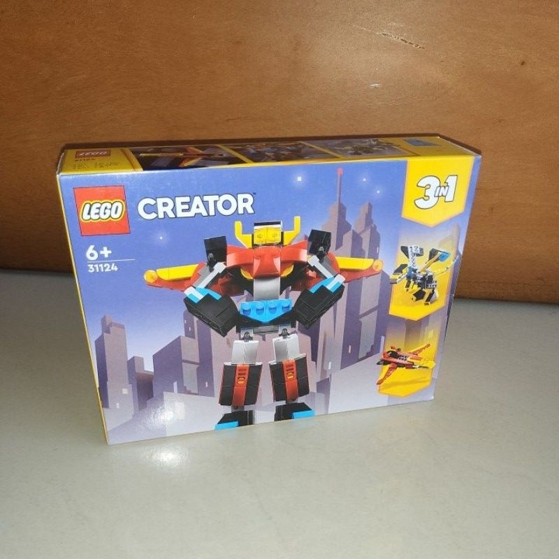 Original LEGO Creator 31124 Super Robot 3 in 1