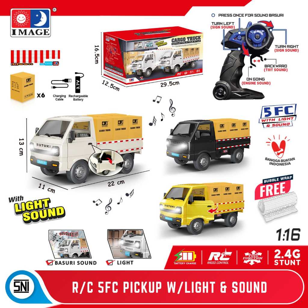IMAGE TOYS MAINAN Mobil Pickup/Mobil box RC