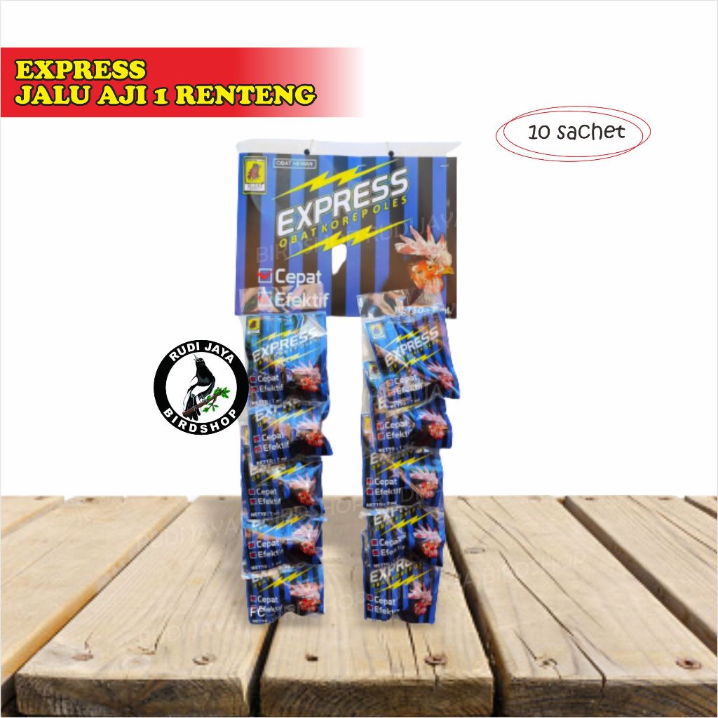 EXPRESS JALU AJI 1 RENTENG OBAT KOREP KURAP JAMUR BURAS AYAM AMPUH CEPAT SEGERA SEMBUH PATEN