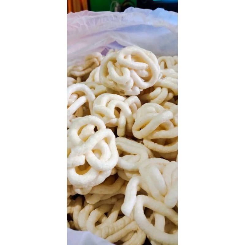 

kerupuk sanggul asli Palembang
