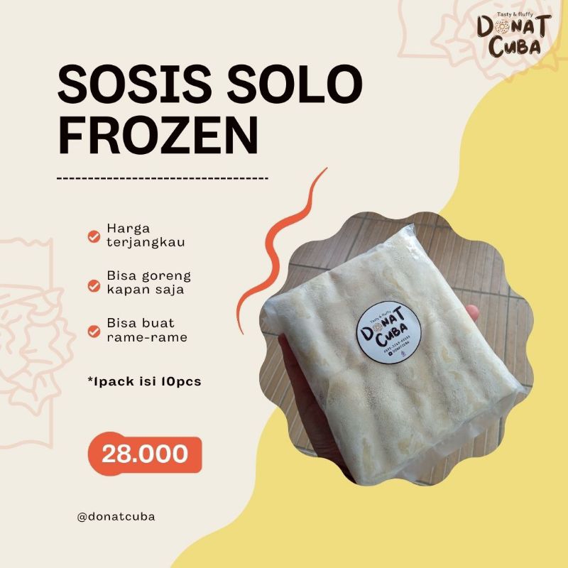 

Sosis Solo Frozen Sosis Solo Original Sosis Solo Ayam Rempah Santan