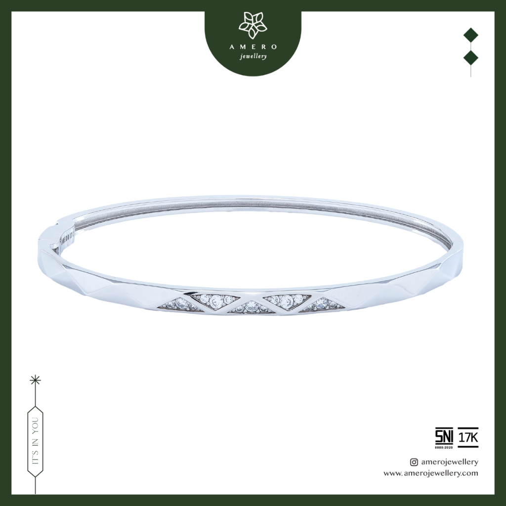 Gelang Emas 17K Vinci VB-12 Amero Jewellery