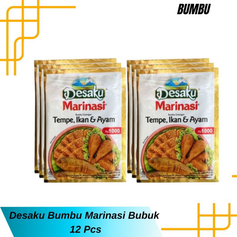 

Desaku Bumbu Marinasi Bubuk isi 12 pcs