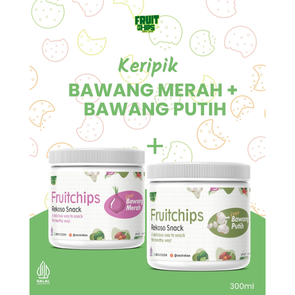 

Keripik Bawang Merah + Putih Original 300ml