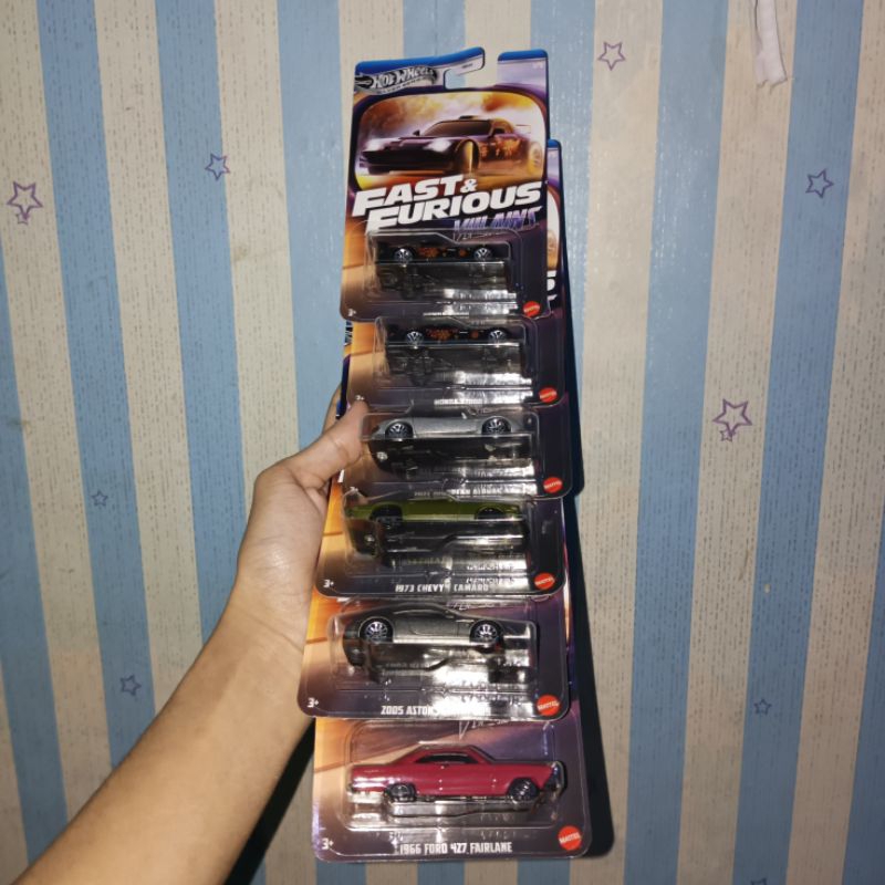 (6 PCS) HOTWHEELS FAST FURIOUS VILLAIN HONDA S2000 DAN KAWAN-KAWAN