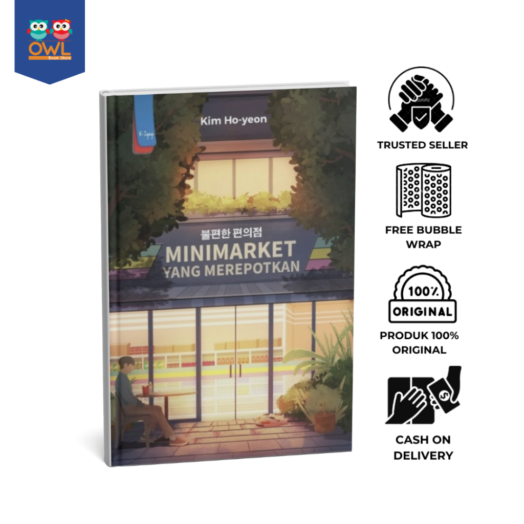 [Owlbookstore] Novel Minimarket yang Merepotkan (2024) - Kim Ho-yeon | Penerbit Haru