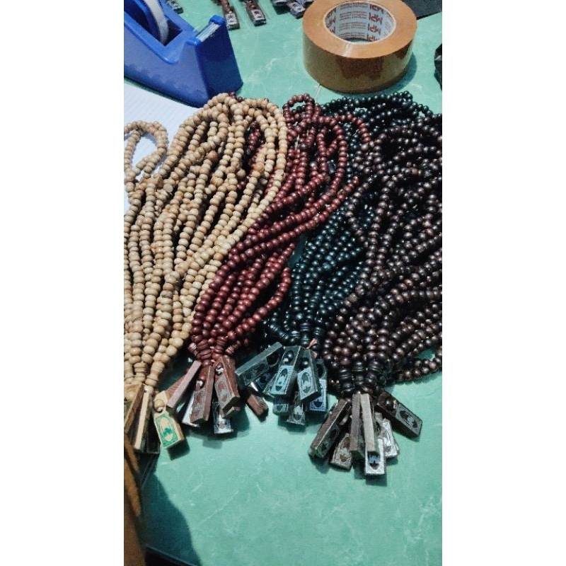 Tasbih 99 kayu kopi kukun