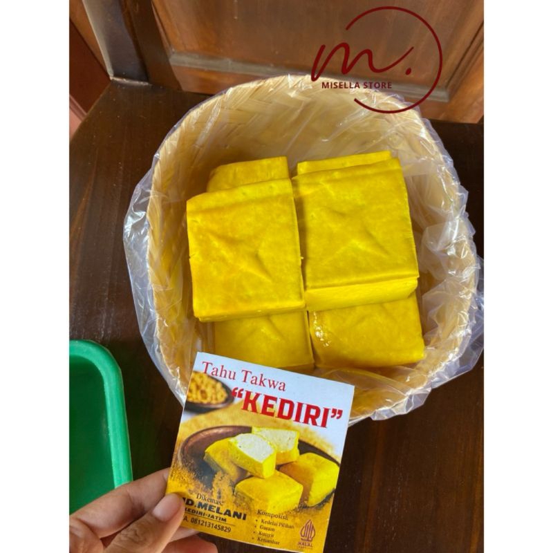 

Tahu Kuning Tahu Taqwa Kediri Asli Original Isi 10 Biji