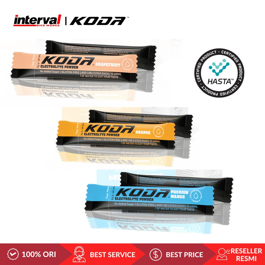 KODA Electrolytes Powder Sugar Free / Hydration Elektrolit Not SIS Hydro Tablet LMNT