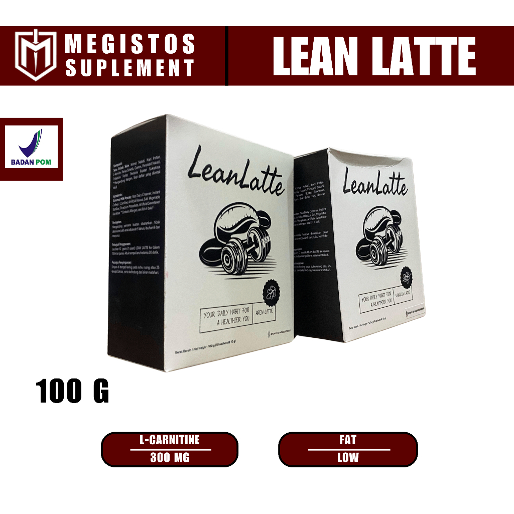 

Lean Latte Box 10 Sachet Your Daily Habit For A Healthier You