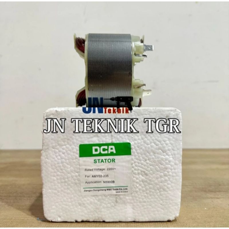 DCA RUMAH ARMATURE / STATOR CIRCLE MAKITA 9"INCH N5900B KIPAS PLASTIK
