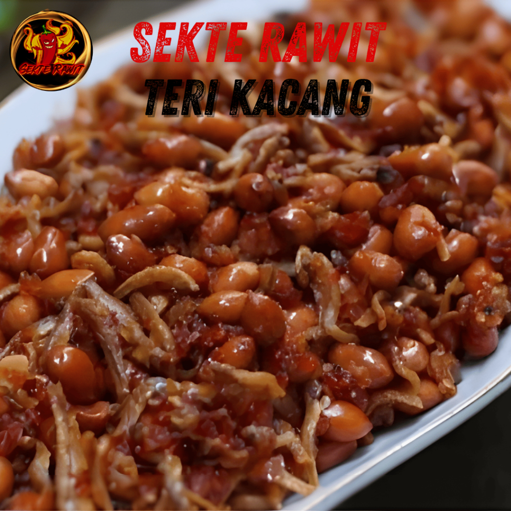 

Teri Kacang Balado Pedas Crispy 150gr / Sambal Teri Kacang Balado Siap Makan