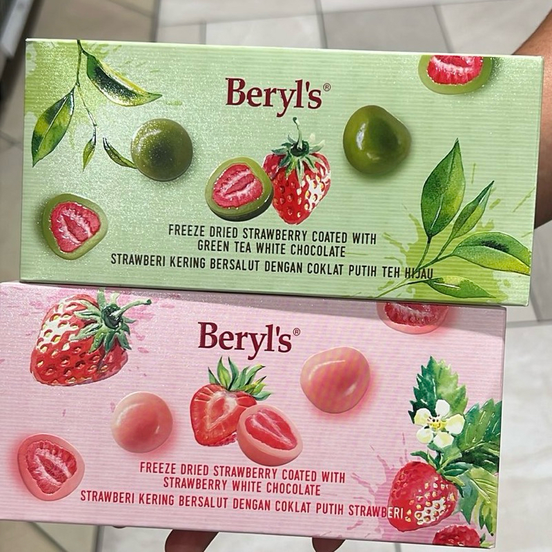 

Beryls Freeze Dried Strawberry Green Tea