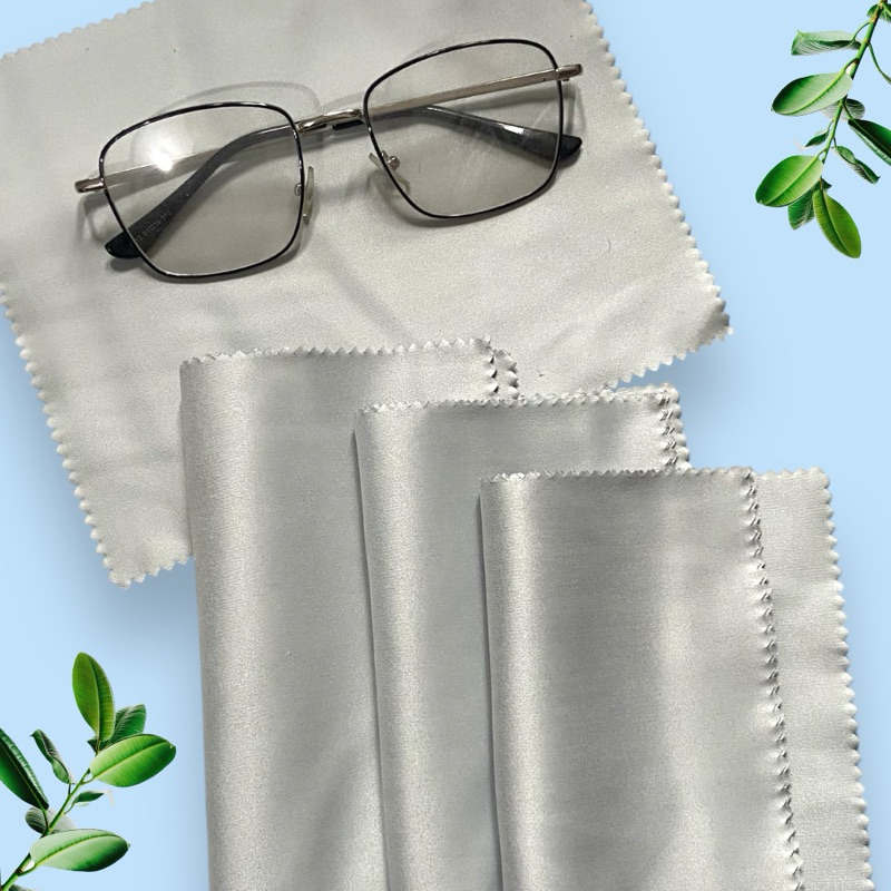 MicroFiber Lap/Kain Kacamata SilverAbu Zigzag