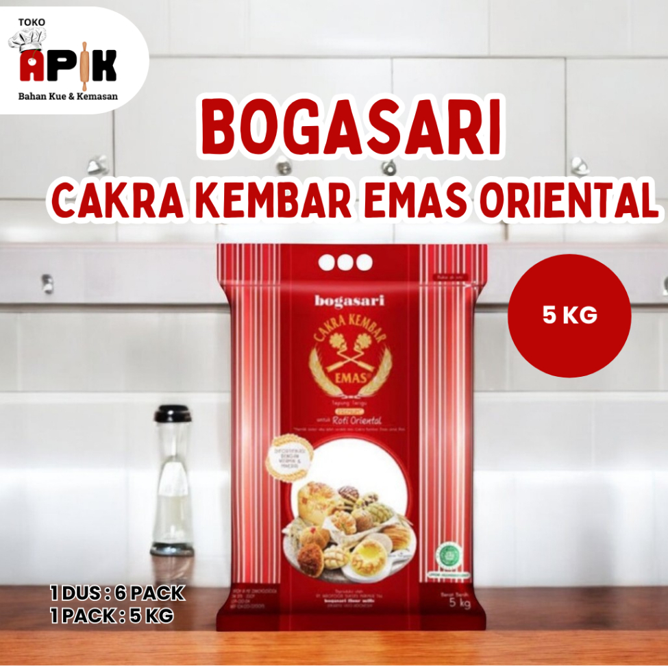 

Bogasari Cakra Kembar Emas Oriental 5KG