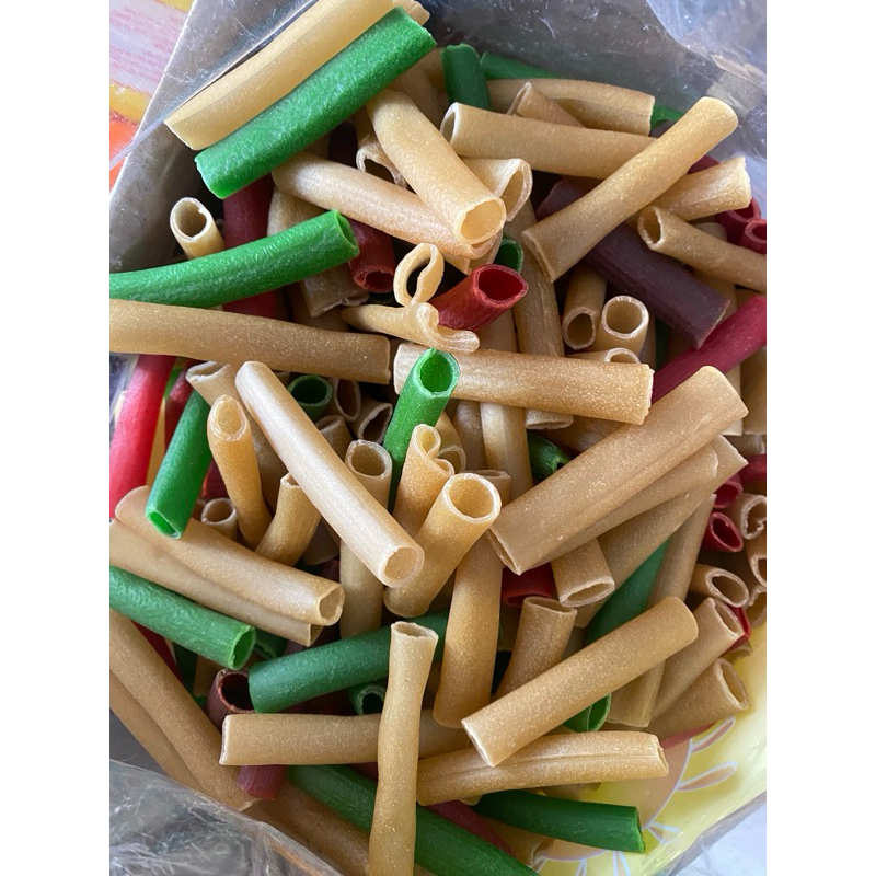 

Kerupuk Semprong Mentah 100g/ Kerupuk Impala Pipa/ Kerupuk Jadul