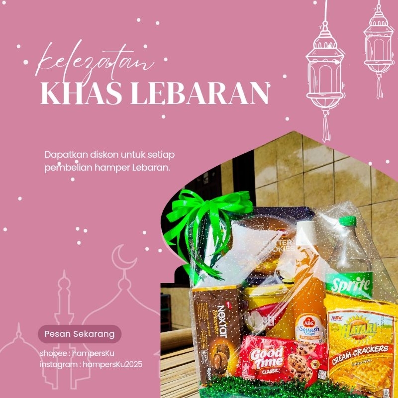 

Hampers snack dan minuman