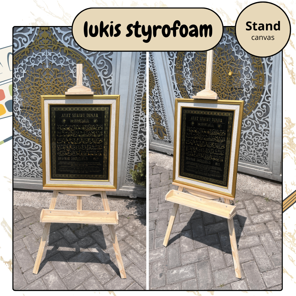 

Asel Stand Lukis Kayu - Untuk Canvas, Figura, dan Dekorasi