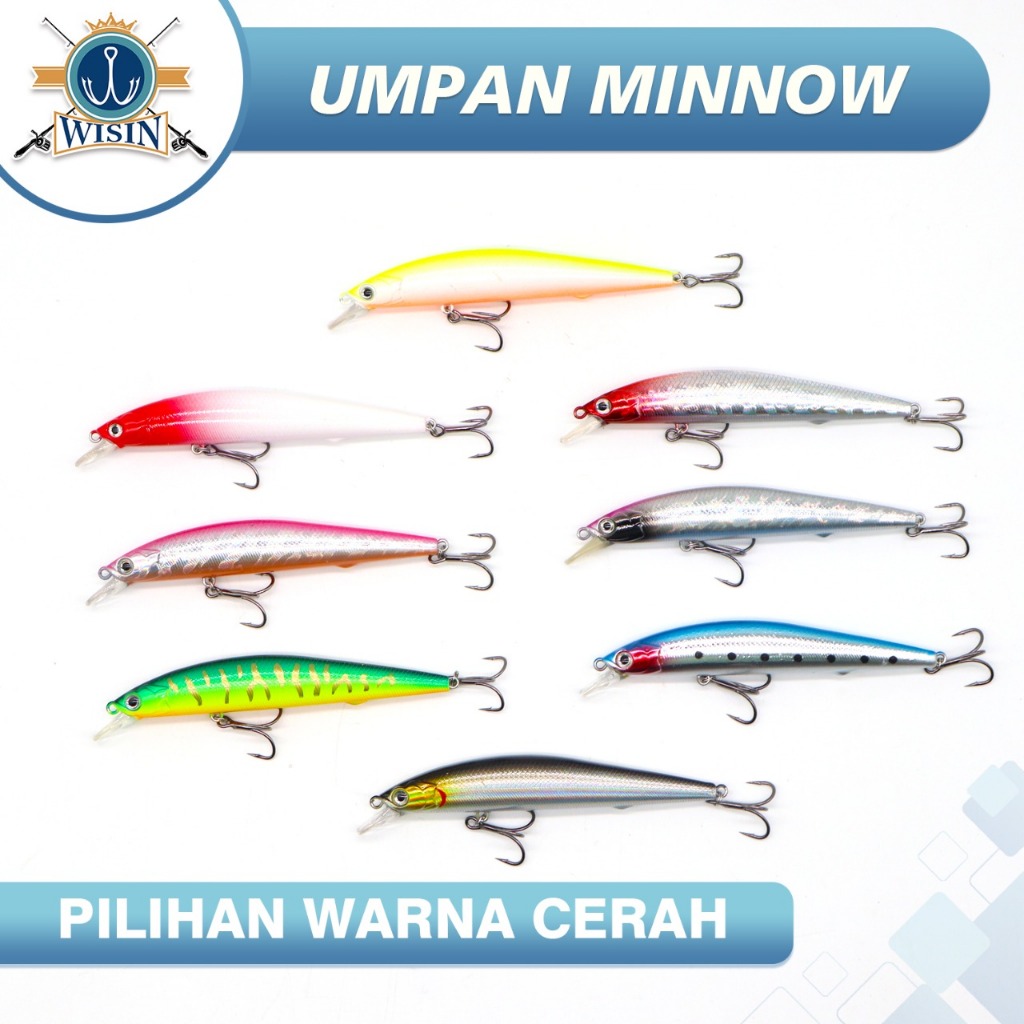 Wisin Lure Minnow Suspensi, Sistem Hover & Teknologi Gravitasi untuk Bass & Predator