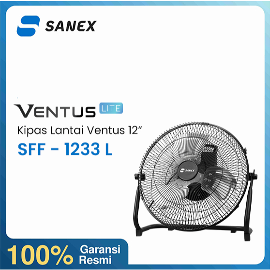 [SANEX] Kipas Angin Duduk Lantai Besi Sanex 12 Inch Ventus Lite | Kipas Angin Kokoh Besi Ventus SFF-